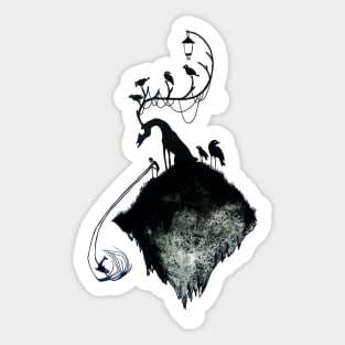 Song of the Lone Fisherman Sticker